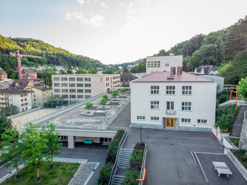 Groupe scolaire secondaire de Burghalde et rénovation de Burghalde 1 à Baden