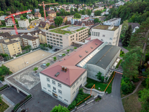 Groupe scolaire secondaire de Burghalde et rénovation de Burghalde 1 à Baden