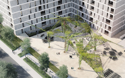 Immeuble dhabitation Emil Nord